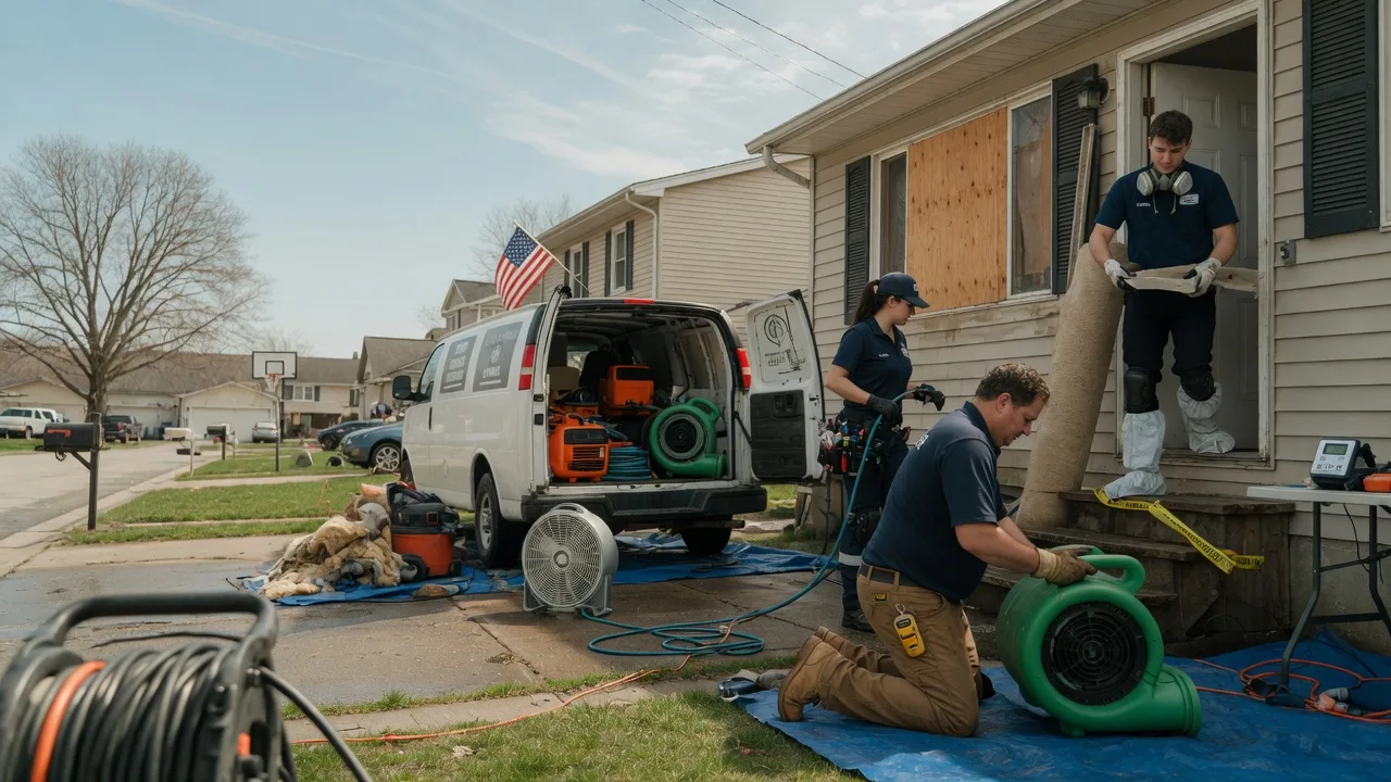 Water Damage Restoration in Middletown, MO near me